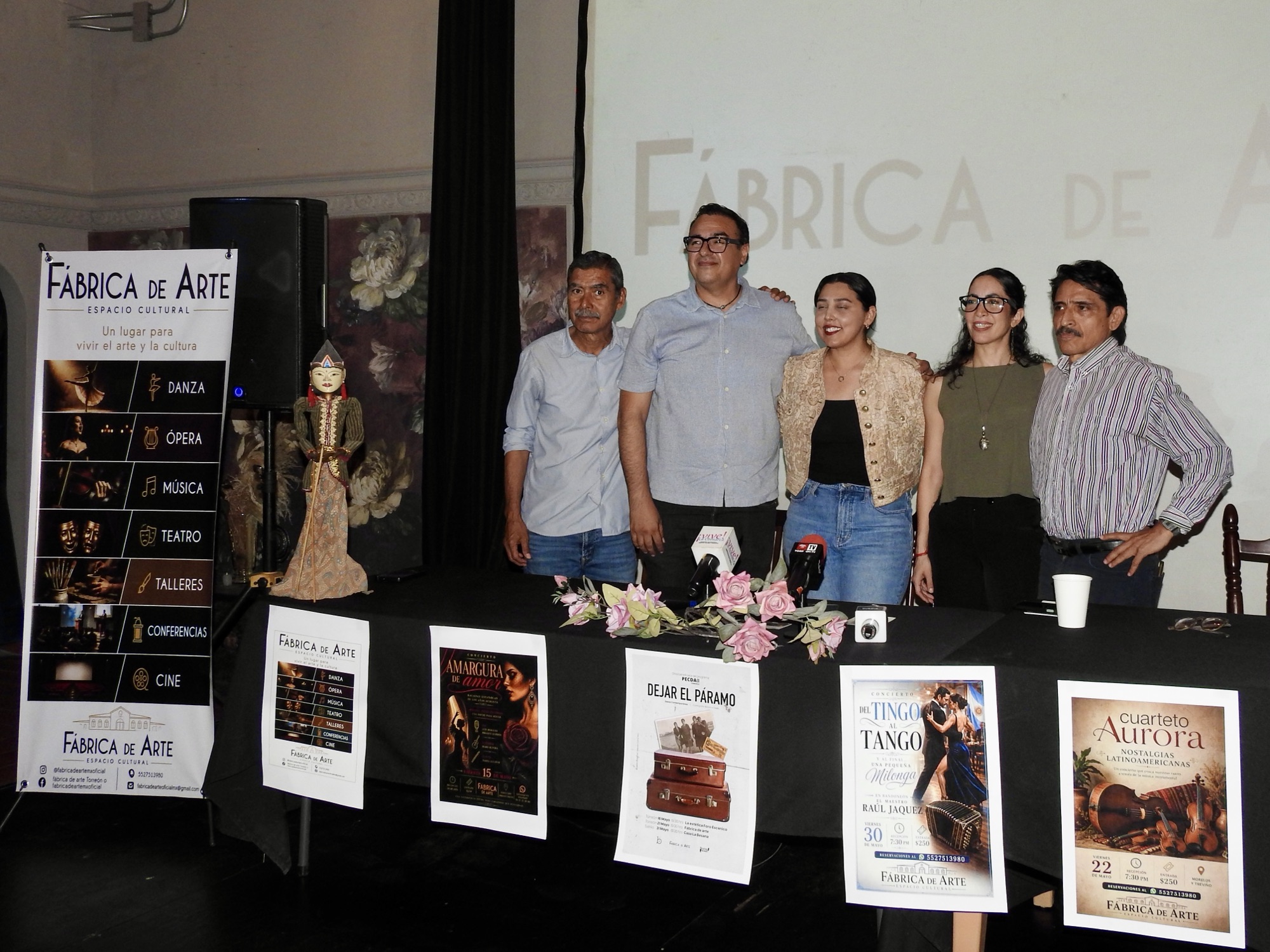 Fábrica de Arte anuncia su cartelera cultural de mayo con diversidad de eventos