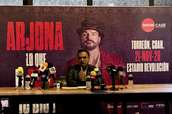 Ricardo Arjona regresa a Torreón; Showcase destaca demanda de conciertos y atención a personas con discapacidad