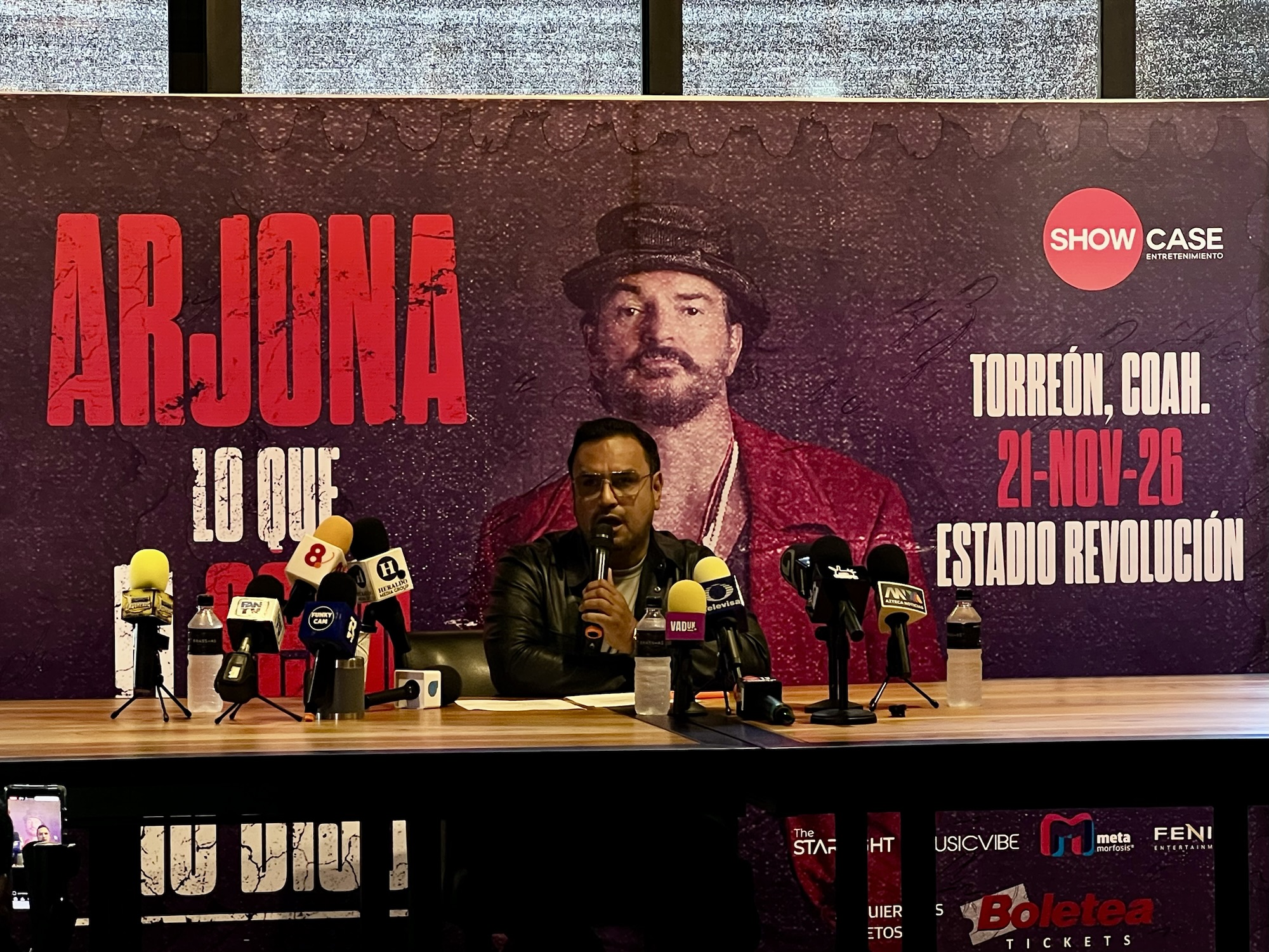 Ricardo Arjona regresa a Torreón; Showcase destaca demanda de conciertos y atención a personas con discapacidad
