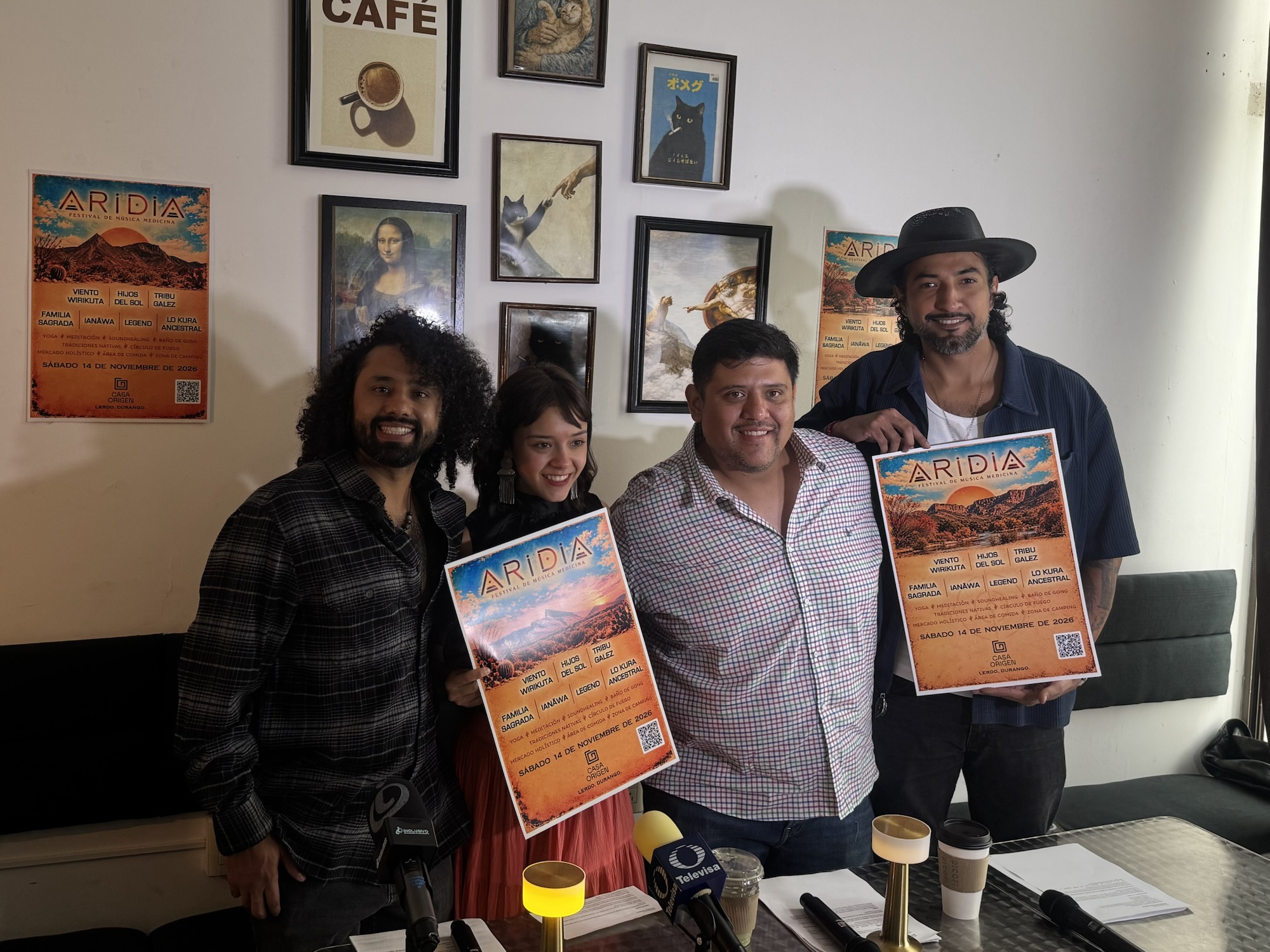Aridia llegará a La Laguna con música medicina